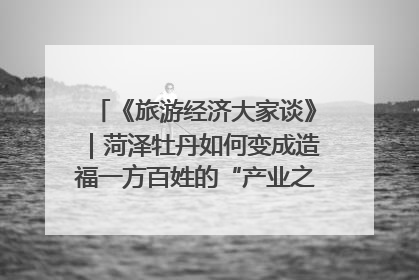 《旅游经济大家谈》｜菏泽牡丹如何变成造福一方百姓的“产业之花”“富民之花”？