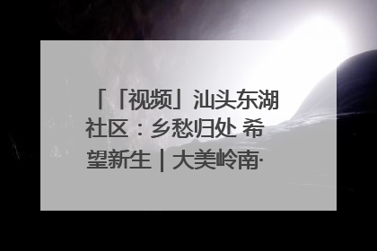 「视频」汕头东湖社区：乡愁归处 希望新生｜大美岭南·百村焕新记