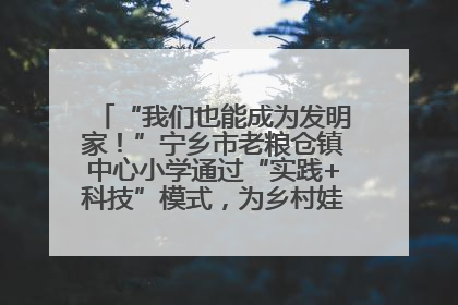 “我们也能成为发明家！”宁乡市老粮仓镇中心小学通过“实践+科技”模式，为乡村娃探索教育新路径