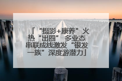 “摄影+康养”火热“出圈” 多业态串联成线激发“银发一族”深度游潜力