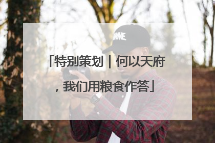 特别策划｜何以天府，我们用粮食作答