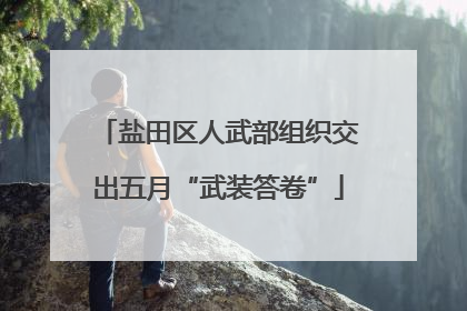 盐田区人武部组织交出五月“武装答卷”