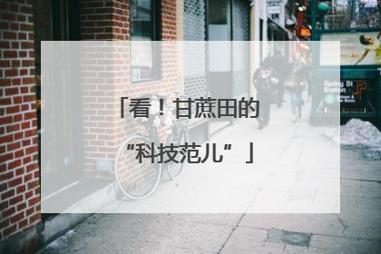 看！甘蔗田的“科技范儿”