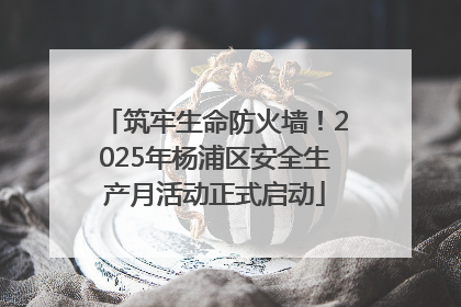筑牢生命防火墙！2025年杨浦区安全生产月活动正式启动