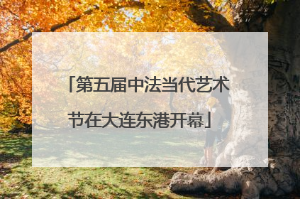 第五届中法当代艺术节在大连东港开幕