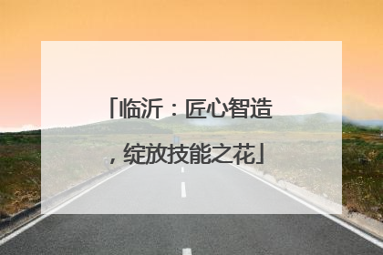 临沂：匠心智造，绽放技能之花