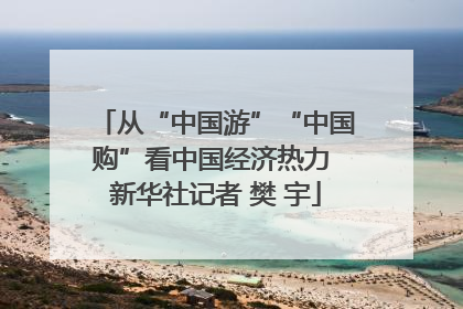 从“中国游”“中国购”看中国经济热力 新华社记者 樊 宇