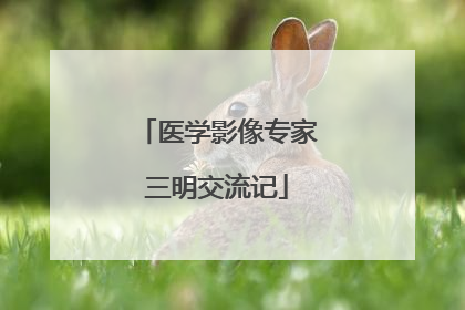 医学影像专家三明交流记