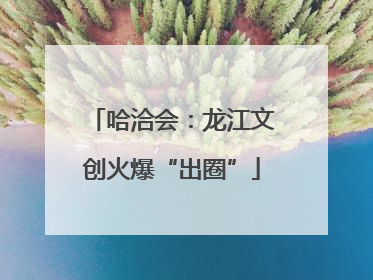 哈洽会：龙江文创火爆“出圈”