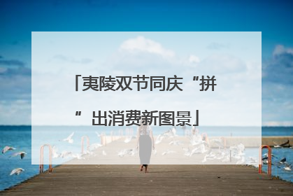 夷陵双节同庆“拼”出消费新图景