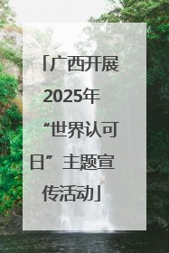 广西开展2025年“世界认可日”主题宣传活动