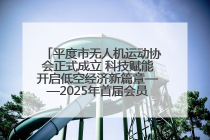 平度市无人机运动协会正式成立 科技赋能开启低空经济新篇章——2025年首届会员大会暨无人机应用发展论坛成功举办