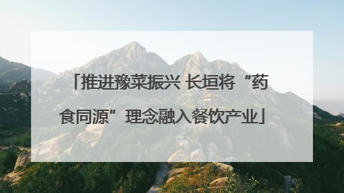 推进豫菜振兴 长垣将“药食同源”理念融入餐饮产业