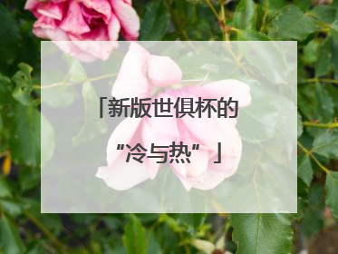 新版世俱杯的“冷与热”