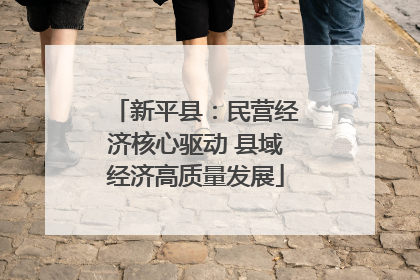 新平县：民营经济核心驱动 县域经济高质量发展