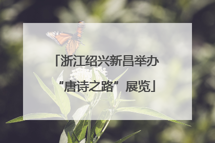 浙江绍兴新昌举办“唐诗之路”展览