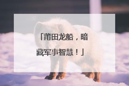 莆田龙船，暗藏军事智慧！