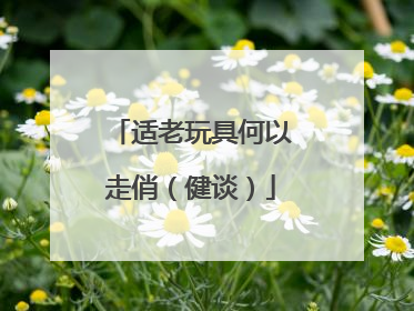 适老玩具何以走俏（健谈）