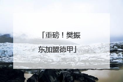 重磅！樊振东加盟德甲