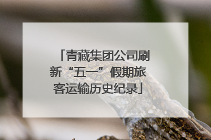 青藏集团公司刷新“五一”假期旅客运输历史纪录