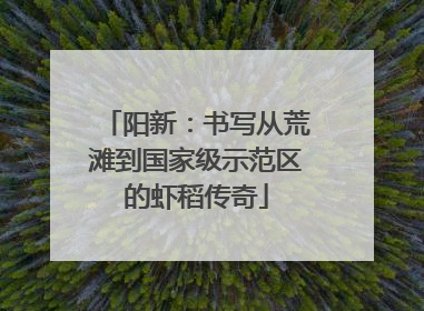 阳新：书写从荒滩到国家级示范区的虾稻传奇