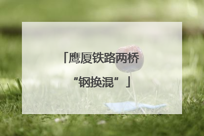 鹰厦铁路两桥“钢换混”