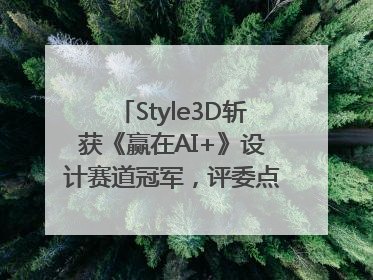 Style3D斩获《赢在AI+》设计赛道冠军，评委点评：AI+3D技术世界第一
